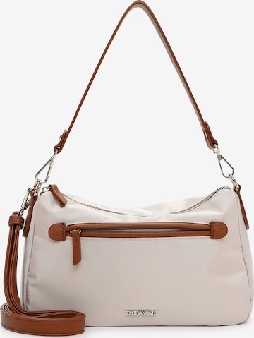 Emily & Noah Posetaske 'Jarina' i beige: forside