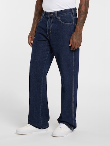 DICKIES Wide leg Jeans '954' in Blauw