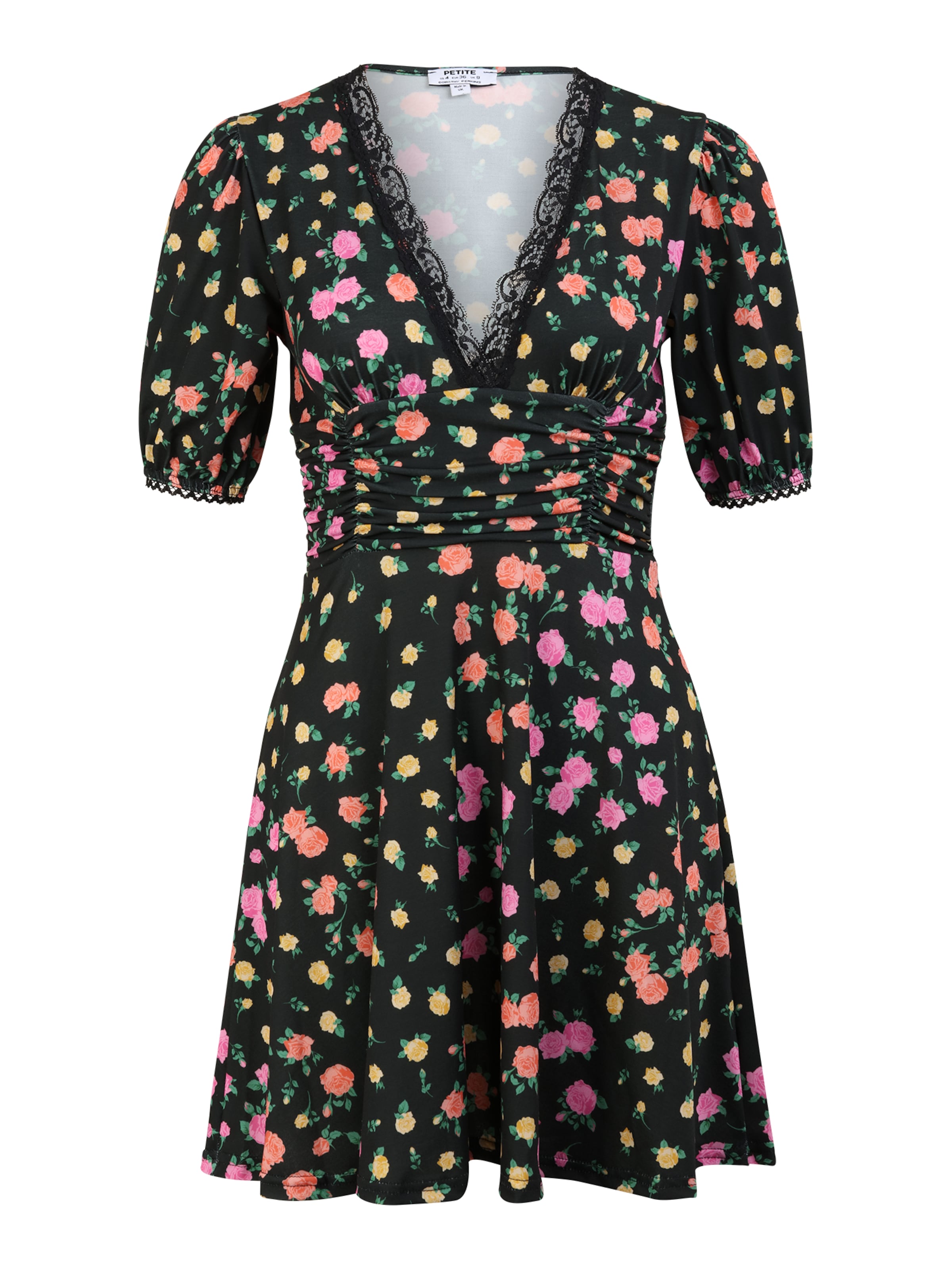 Abito di Dorothy Perkins Petite in nero: frontale