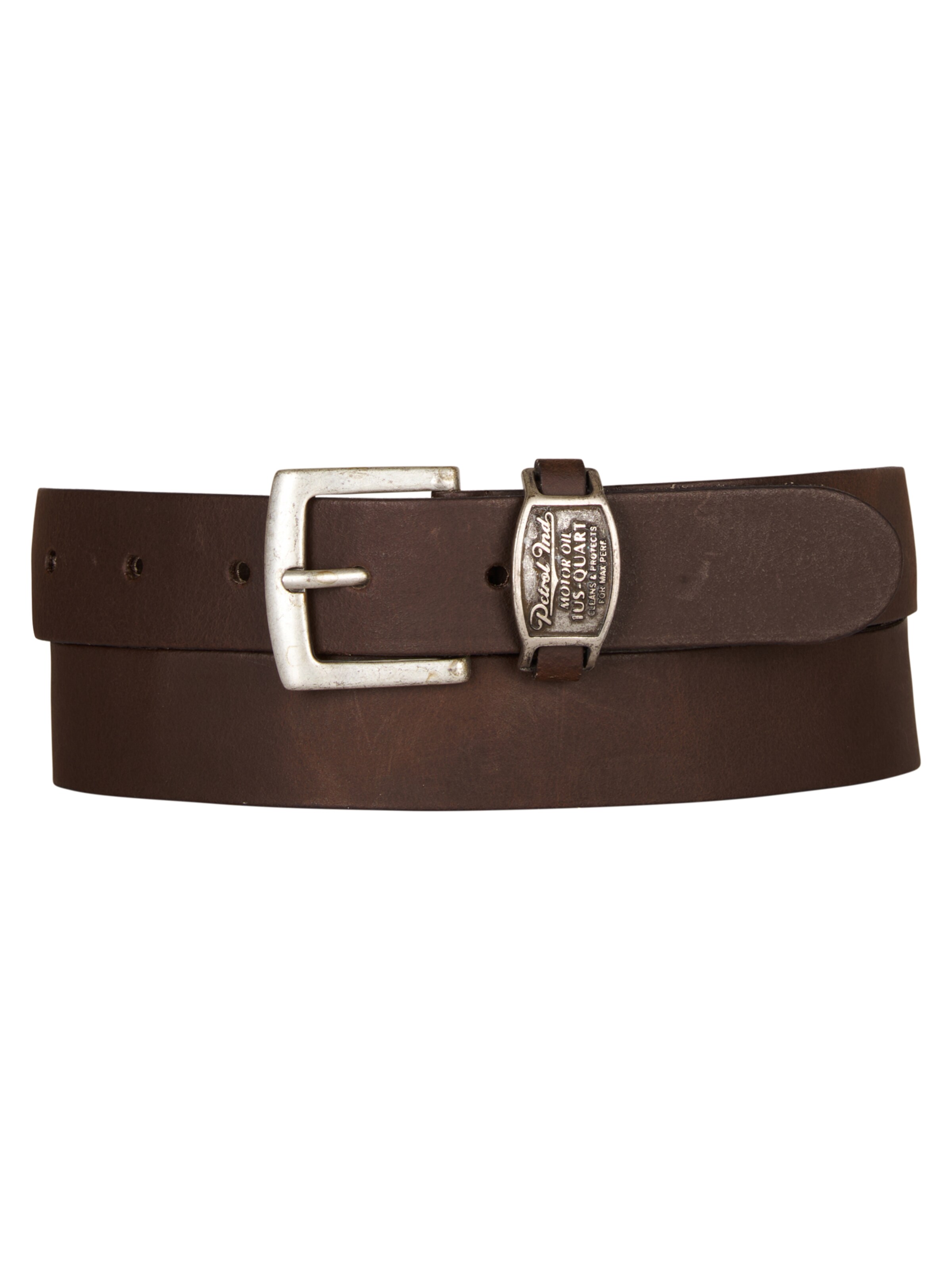 Petrol Industries Riem in Bruin: voorkant