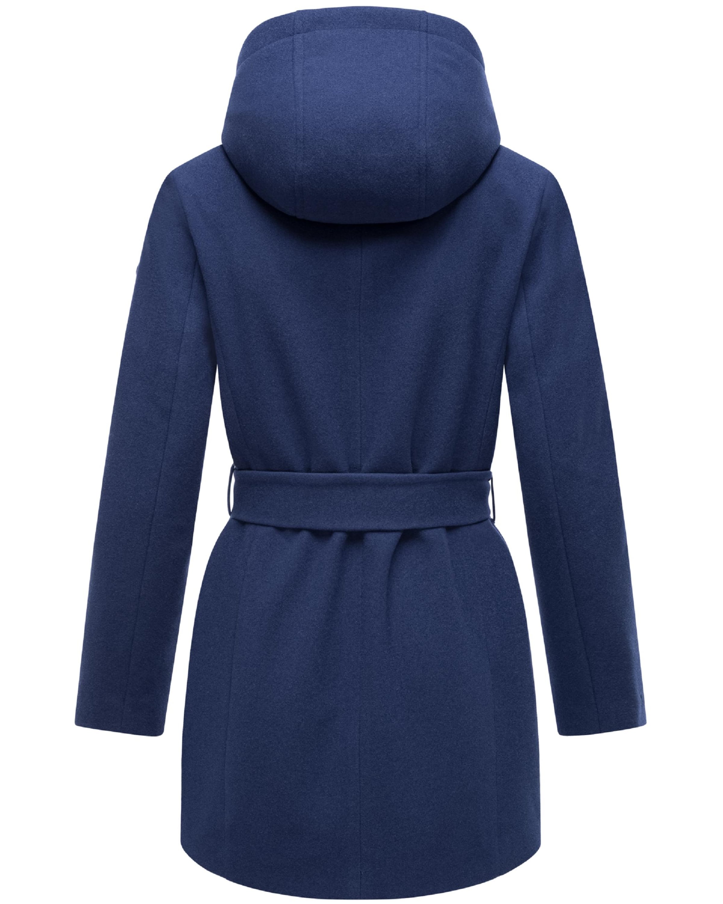 Manteau mi-saison 'Katalinaa 16' MARIKOO en bleu