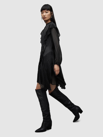 AllSaints - Vestido em preto