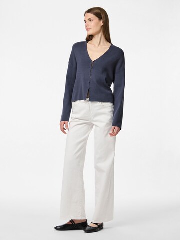 Cardigan 'PCTia' PIECES en bleu