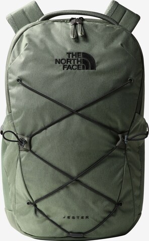 THE NORTH FACE - Mochila 'Jester' em verde: frente