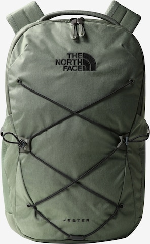 THE NORTH FACE Σακίδιο πλάτης 'Jester' σε πράσινο: μπροστά