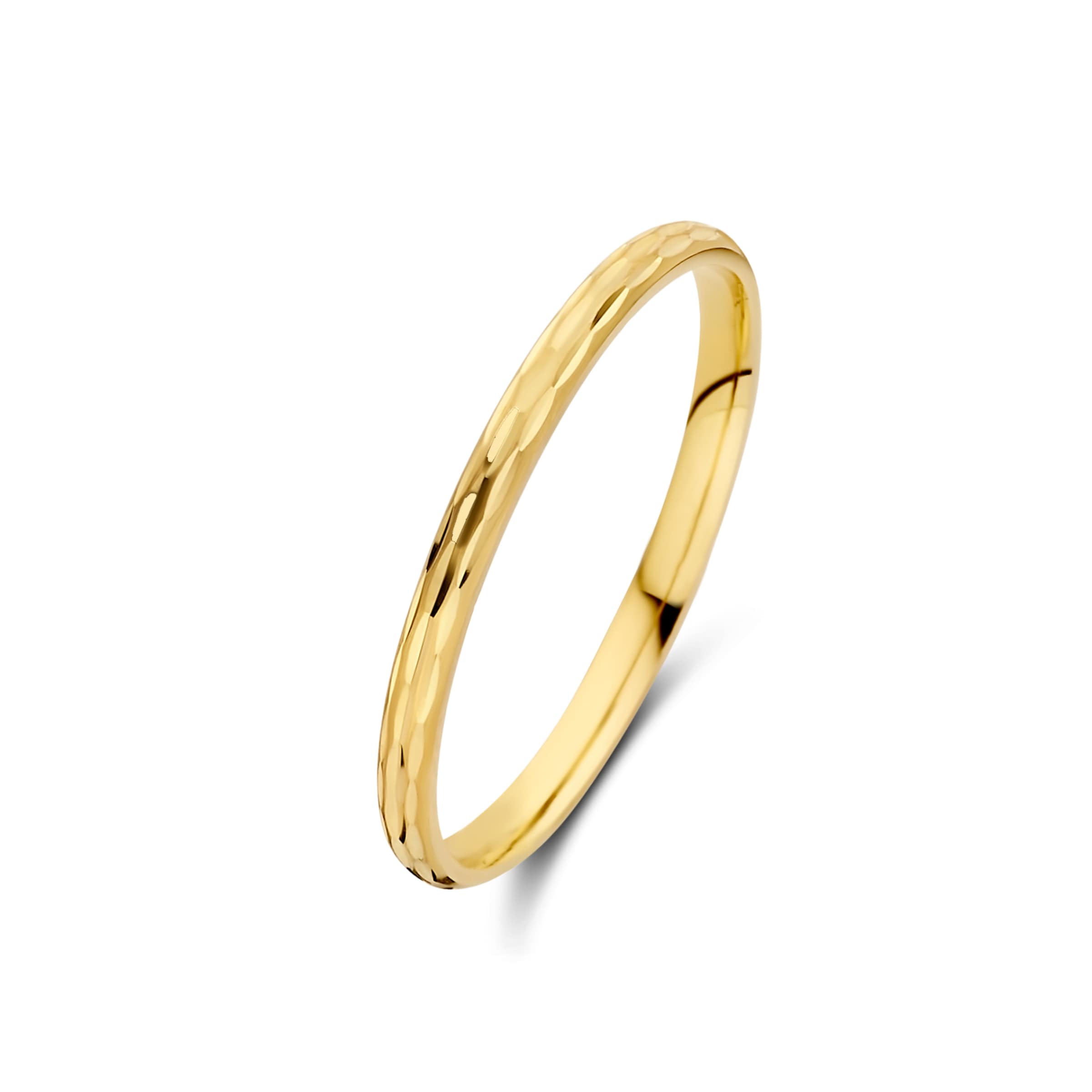 Isabel Bernard Ring in Gold: front