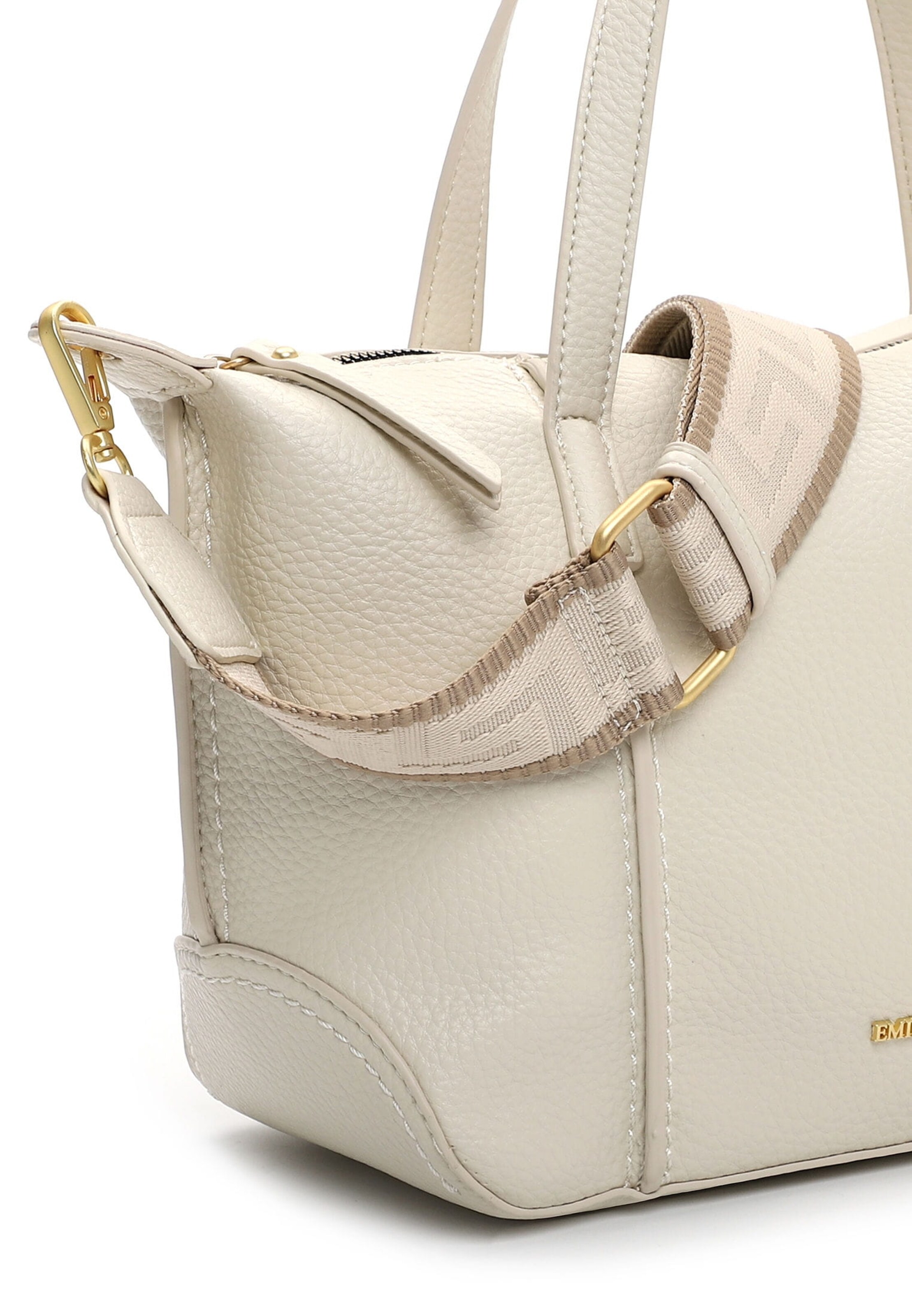 Cabas 'Julie' Emily & Noah en beige