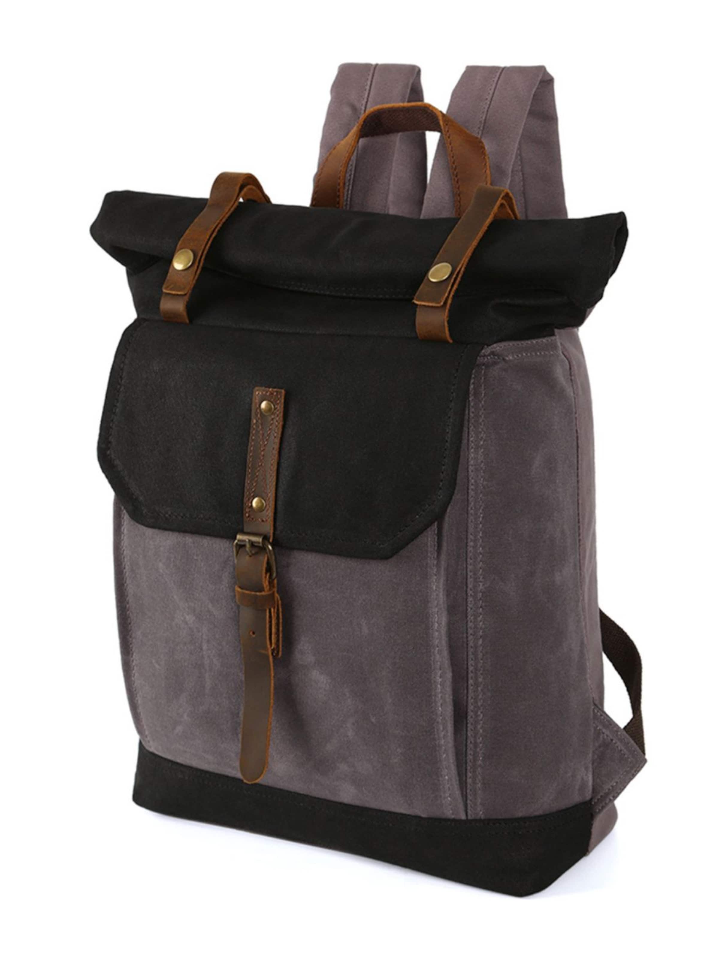jolar Rucksack 'Retro'‌‌‌‌‌‌ in Grau