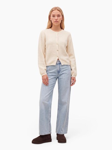 VILA Knit Cardigan 'VIPigga' in Beige