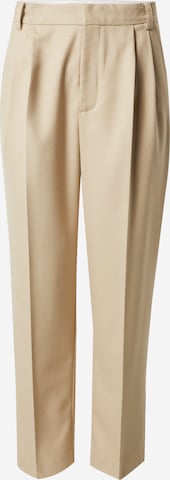 Regular Pantalon à pince 'Arthur' Guido Maria Kretschmer Men en beige : devant