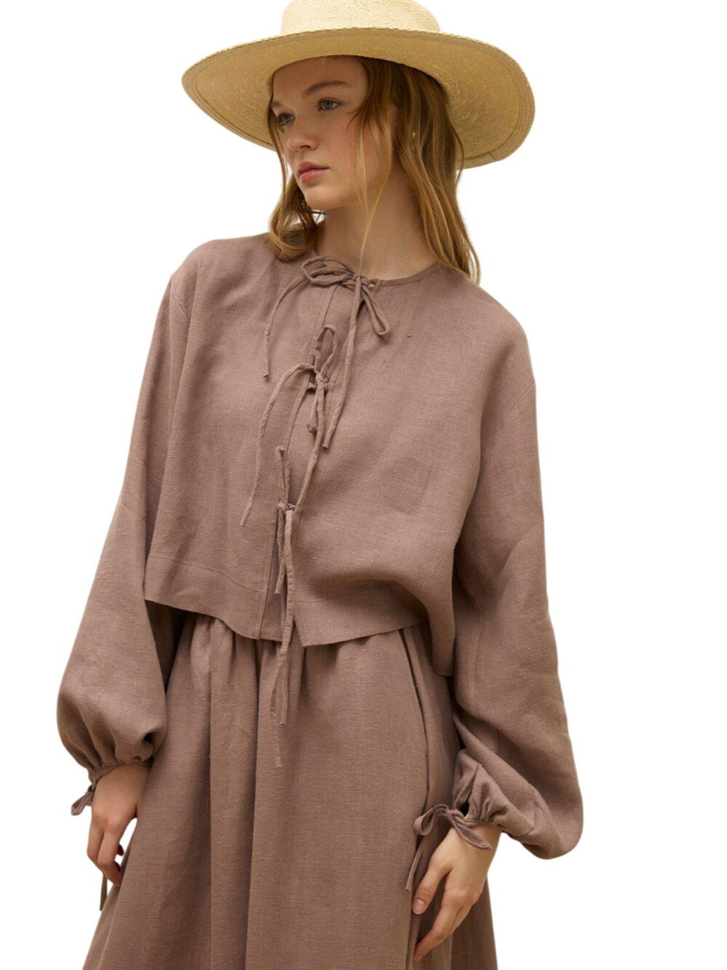 MANUKA Blouse in Pink