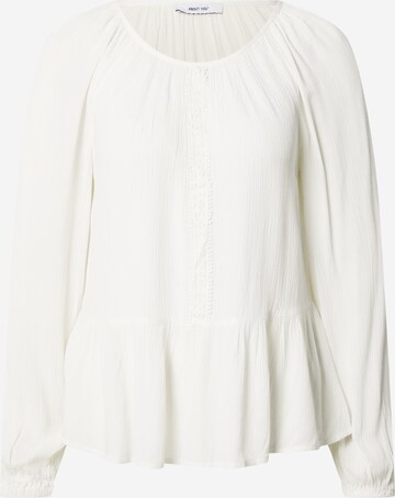 ABOUT YOU Blouse 'Asta' in White: front