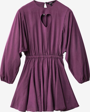 Robe Desigual en violet : devant