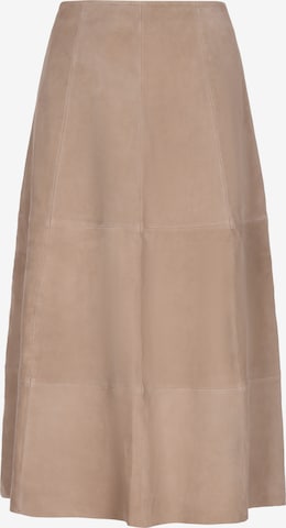 Gonna di DreiMaster Vintage in beige: frontale