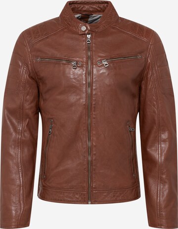 Gipsy Between-Season Jacket 'Derry' in Brown: front