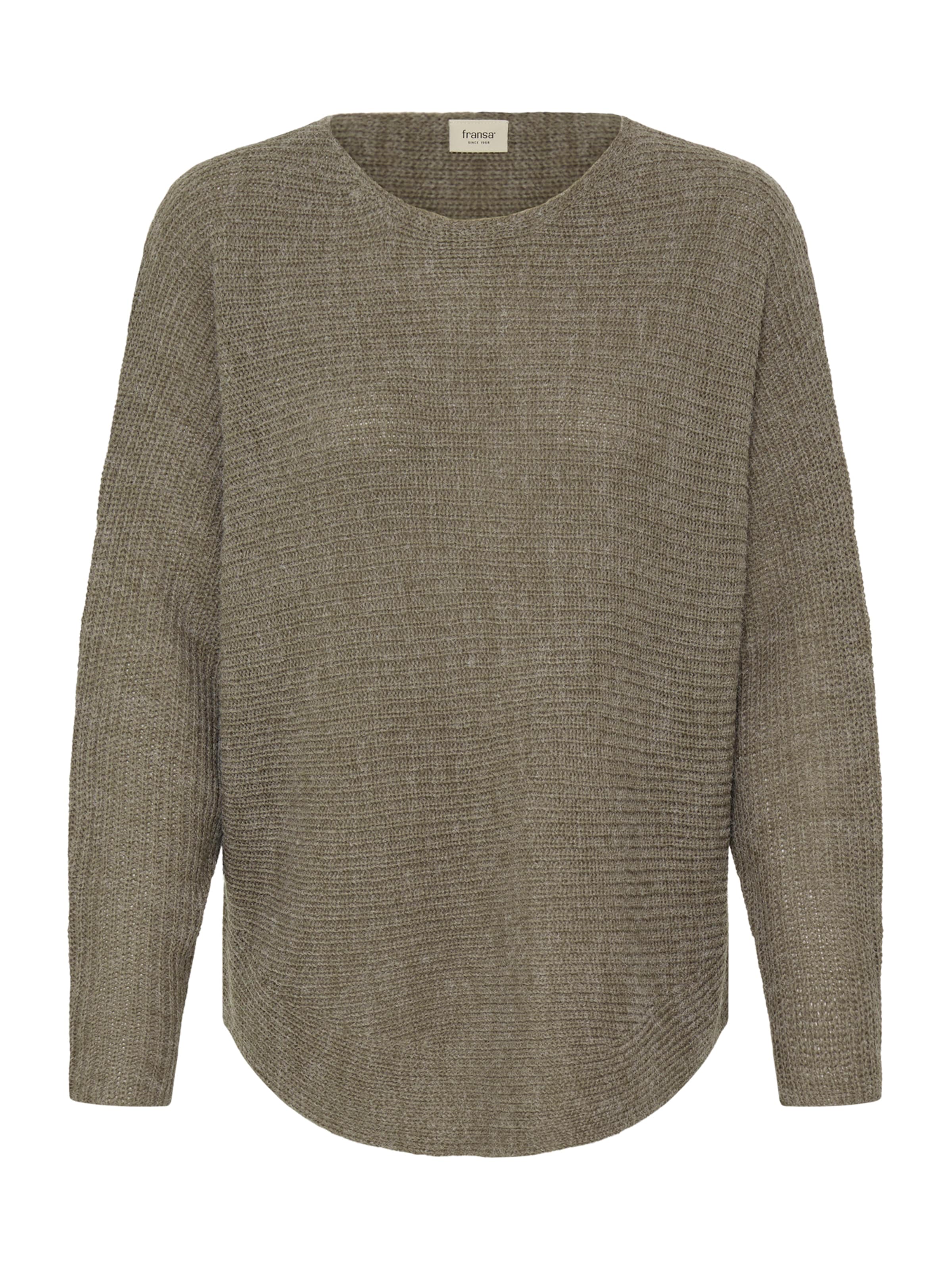 Fransa Sveter 'FRERETTA' - Zelená: predná strana