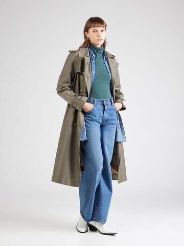 GAP Тениска 'FEATHER' в зелено