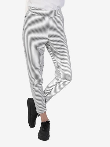 Effilé Pantalon Colin's en blanc : devant