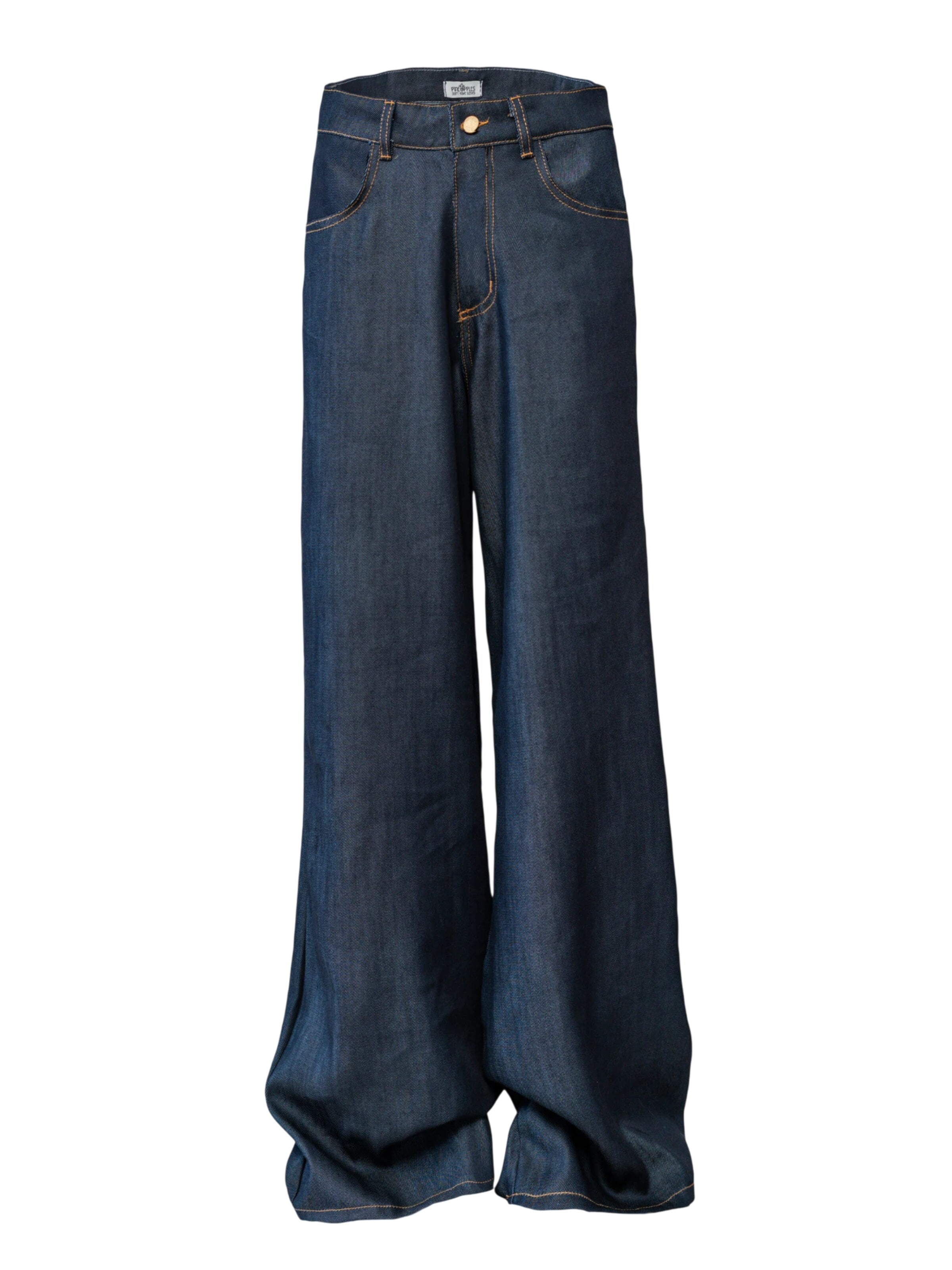 Pineapples Don't Have Sleeves Loose fit Jeans 'You're Cherry Sweet' in Blue: front