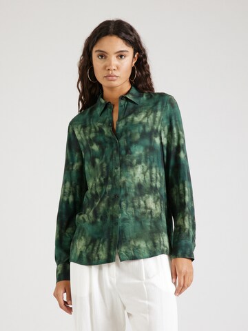 Brava Fabrics Blouse in Groen: voorkant