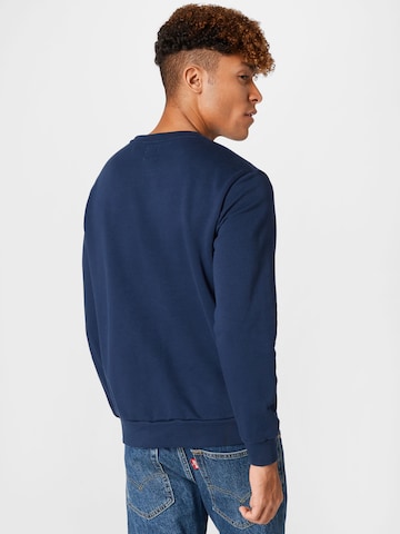 LEVI'S ® Mikina 'Graphic Crew' - Modrá