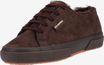 SUPERGA Sneakers laag in Bruin: voorkant