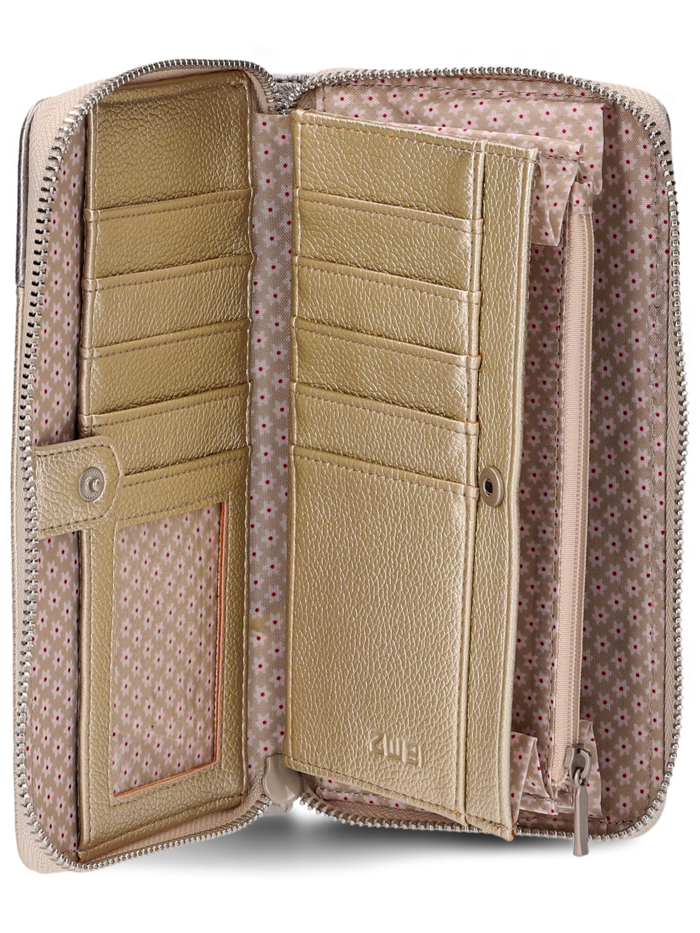 ZWEI Wallet 'EVA EV2' in Gold