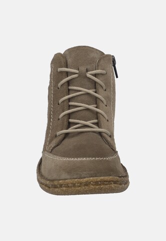 JOSEF SEIBEL Schnürstiefelette 'Neele' in Beige