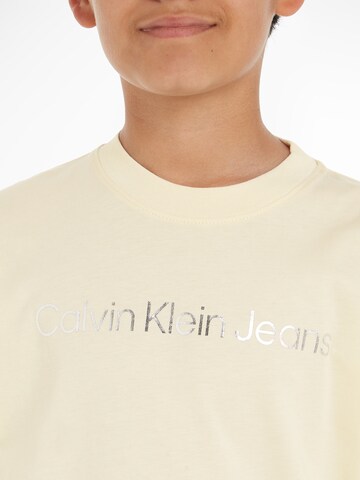 T-Shirt Calvin Klein Jeans en beige