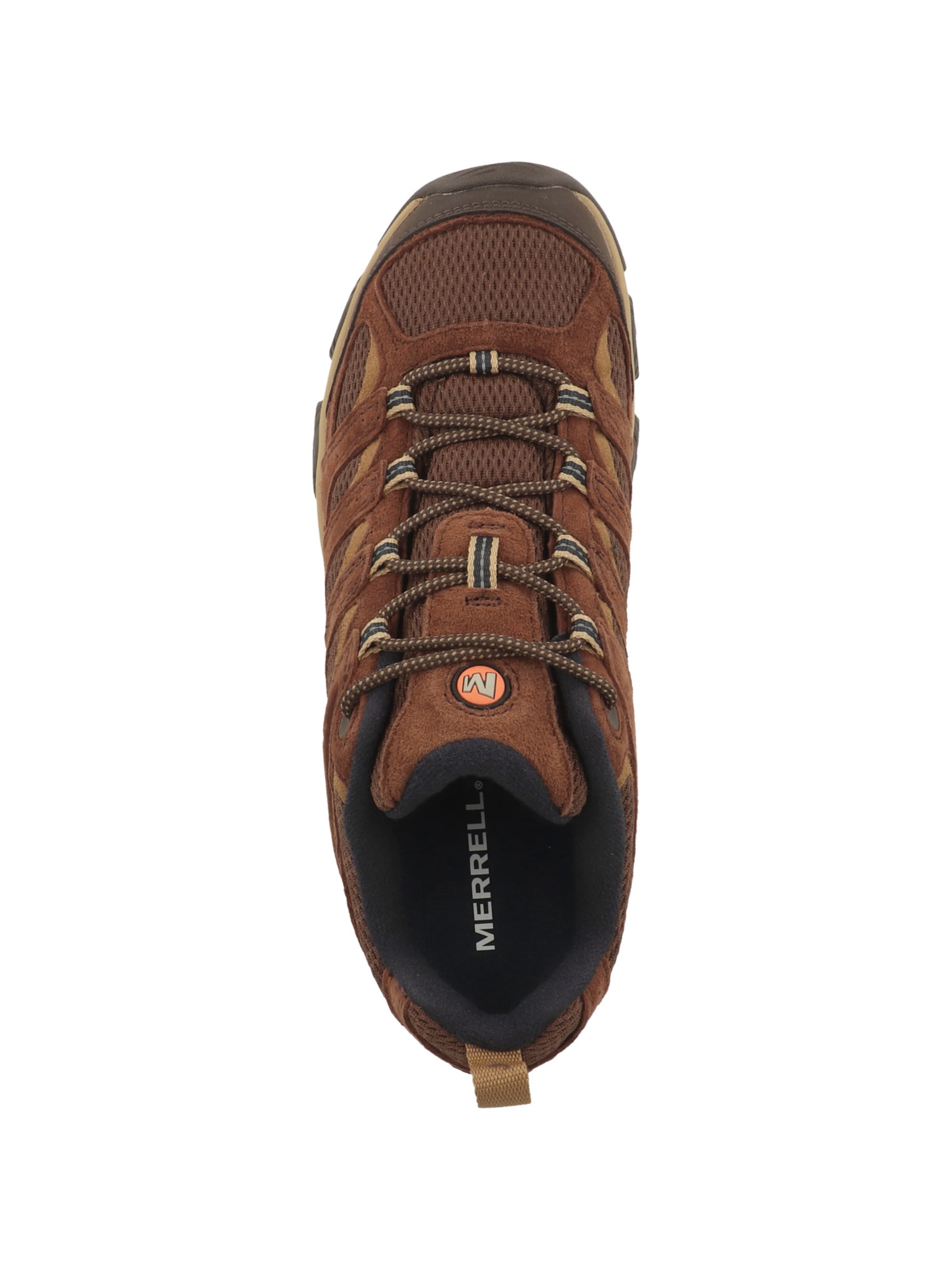 MERRELL Lage schoen ' Moab 3 ' in Bruin: bovenkant