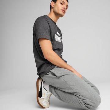 PUMA Tapered Sportbroek 'Ess No. 1' in Grijs