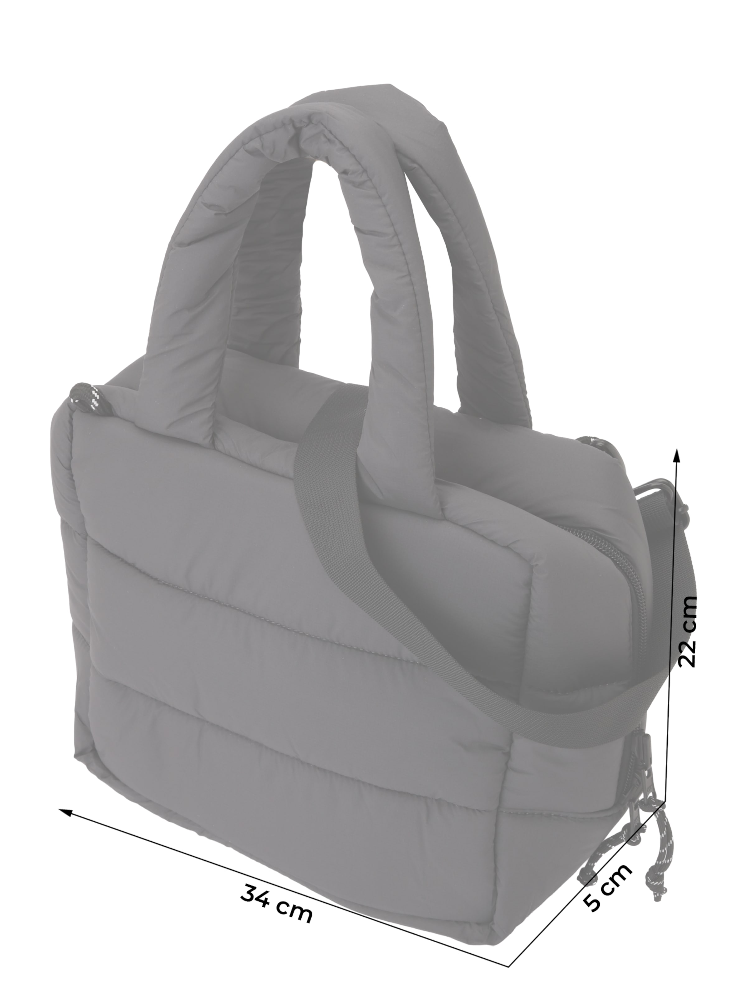 MADS NORGAARD COPENHAGEN Handtasche in Grau