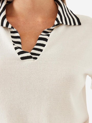 Bianco Lucci Sweater in Beige