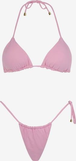 Acuarela Brand Bikini 'Rio Triangle Bikini Set' koossa S värissä pastellinpinkki, Tuotenäkymä