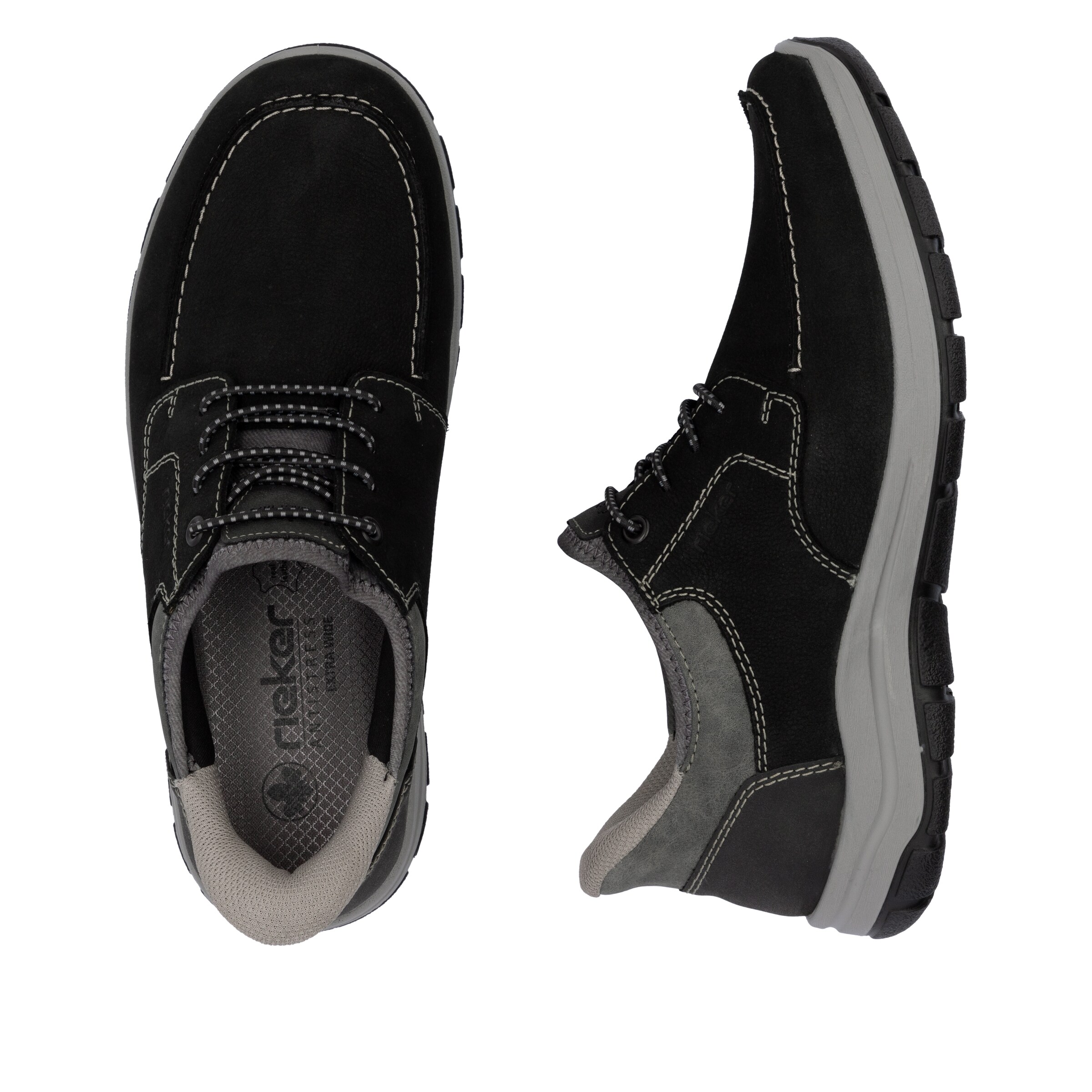 Rieker Classic Flats in Black