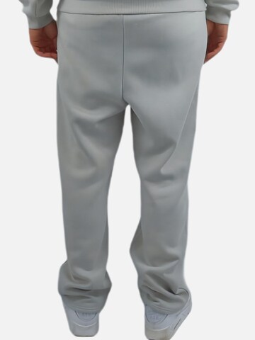 HEFTYKA Loose fit Workout Pants 'OPEN' in Grey
