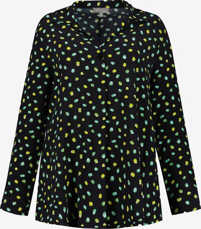 Ulla Popken Bluse in mischfarben / schwarz, Produktansicht