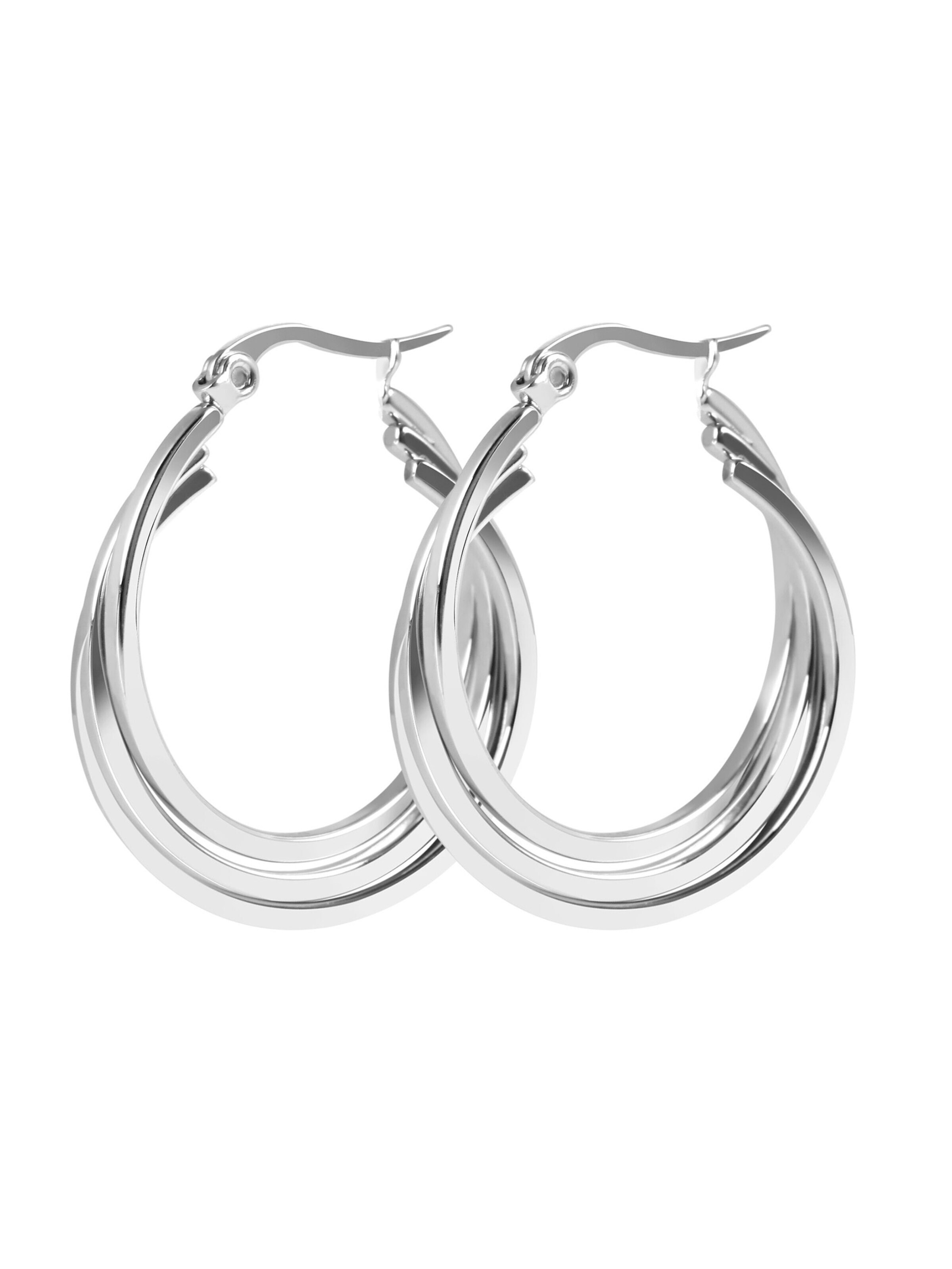 Akzent Earrings 'Rodena, langlebig' in Silver