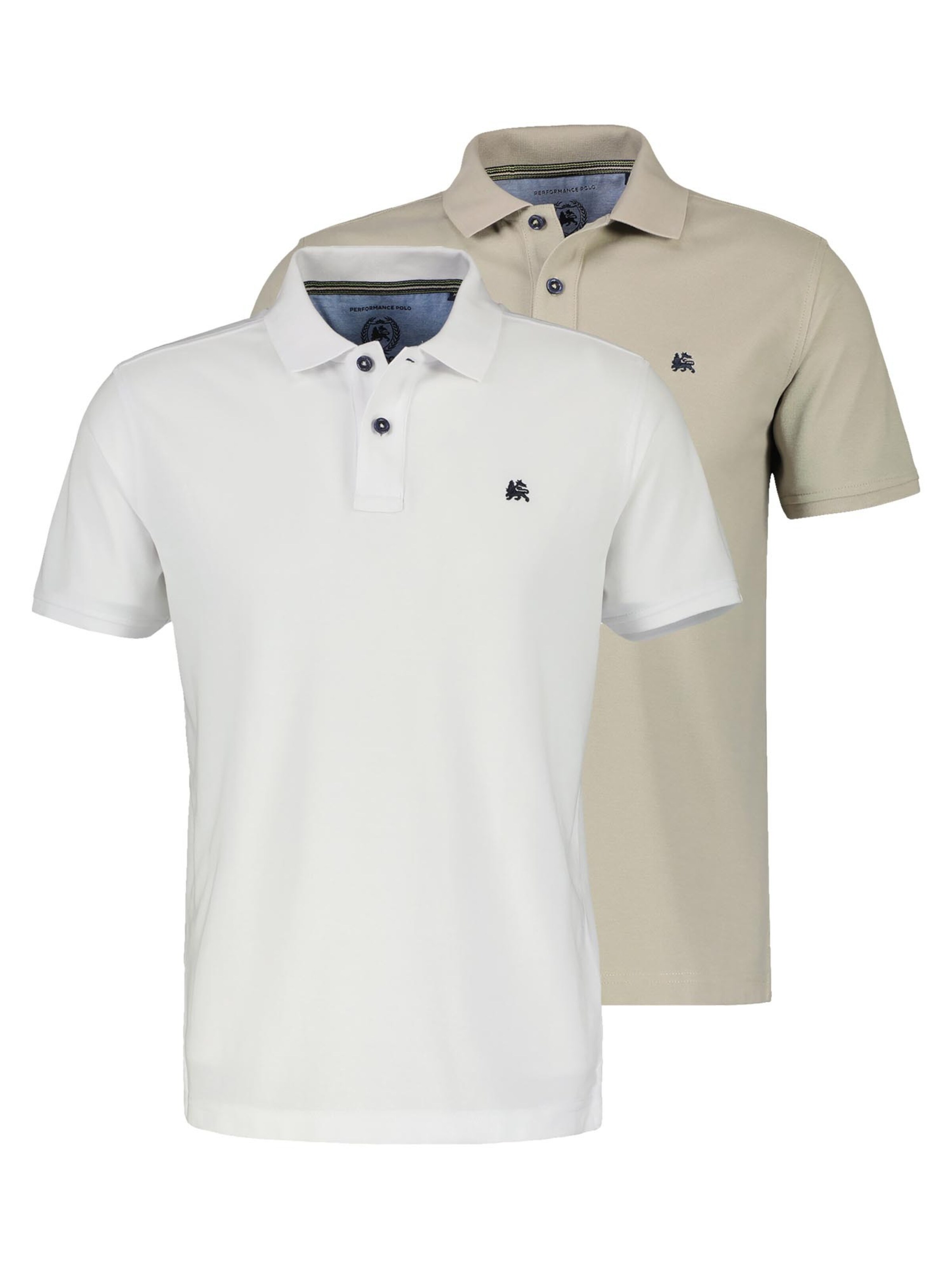 LERROS Shirt 'Basic' in Groen: voorkant