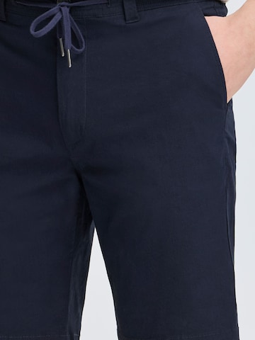 Kronstadt Regular Chino 'Siero' in Blauw
