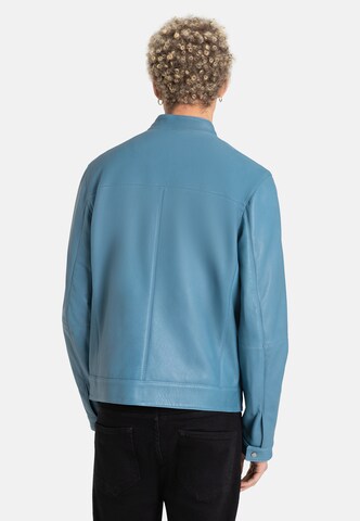 Werner Christ Lederjacke 'Toto' in Blau