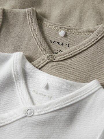 NAME IT - Pijama entero/body en beige