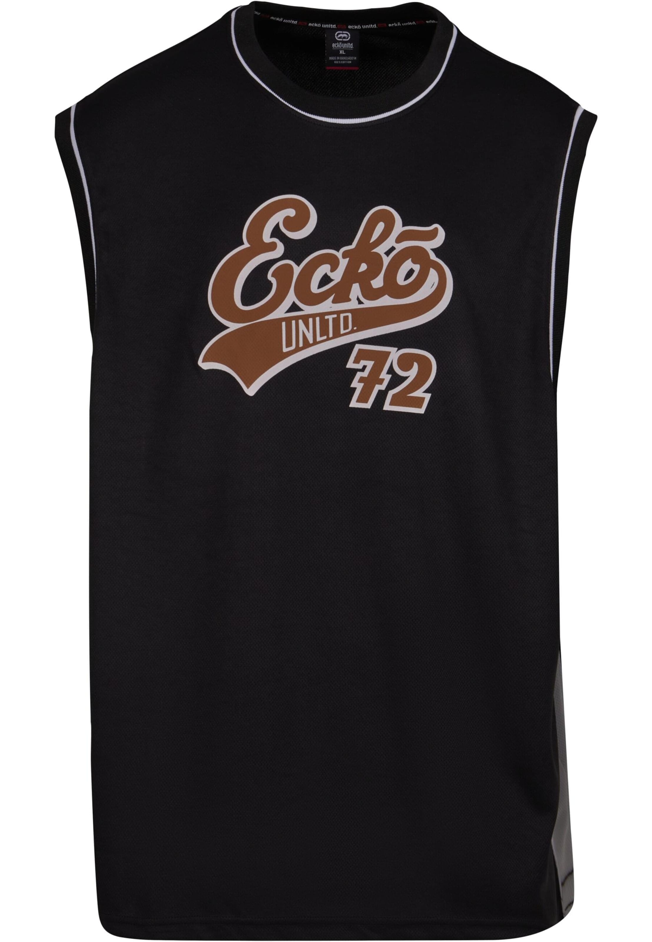 T-Shirt ' BBall ' Ecko Unlimited en noir : devant
