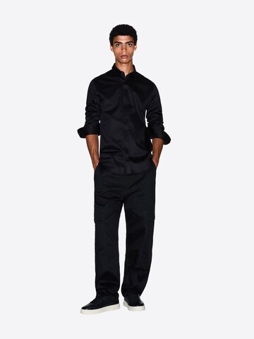 T-Shirt 'Camicia AX ARMANI EXCHANGE da Uomo - 8NZCBD0113' ARMANI EXCHANGE en noir