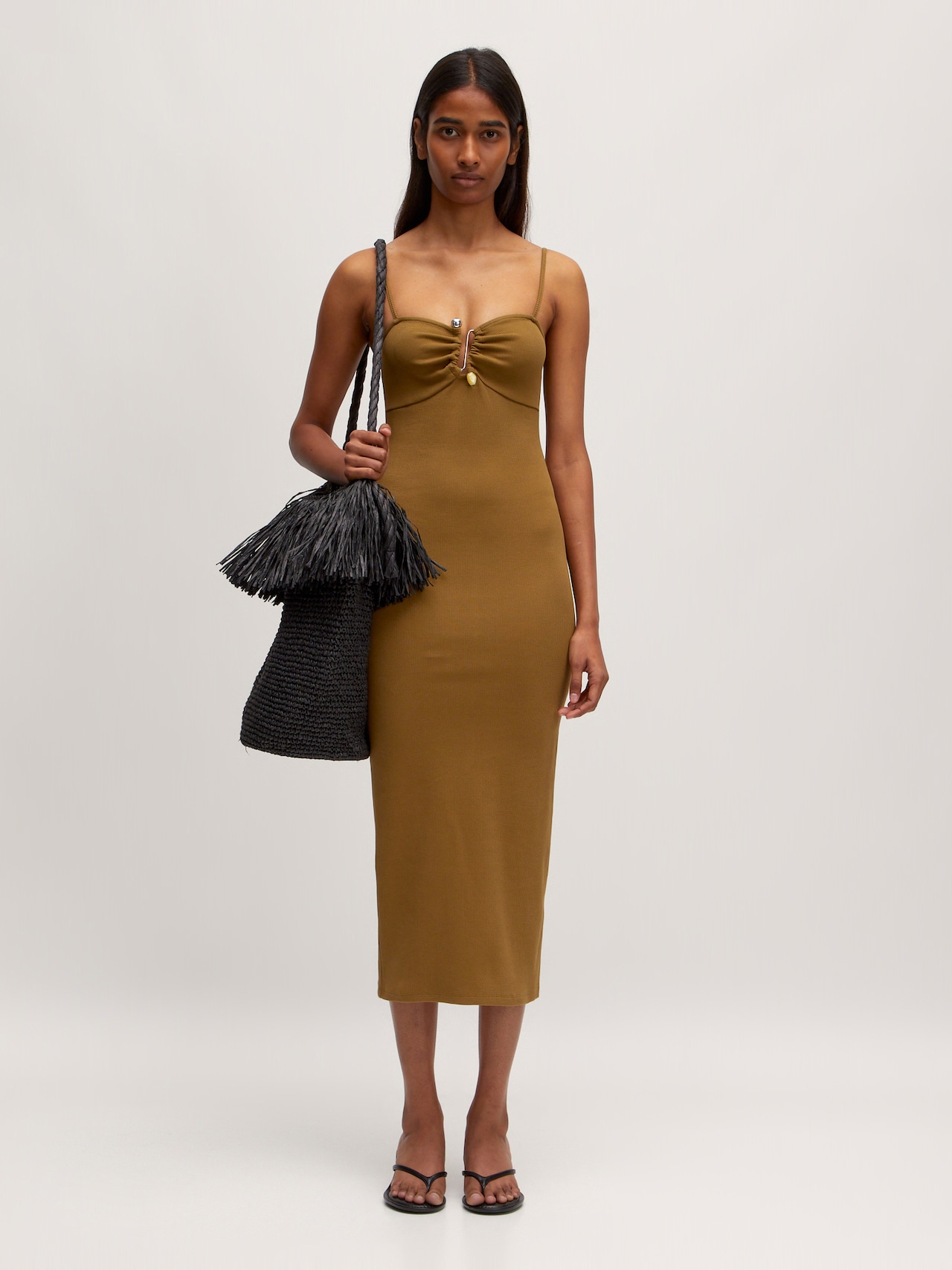 EDITED Produkte Kleid 'Lilian' braun