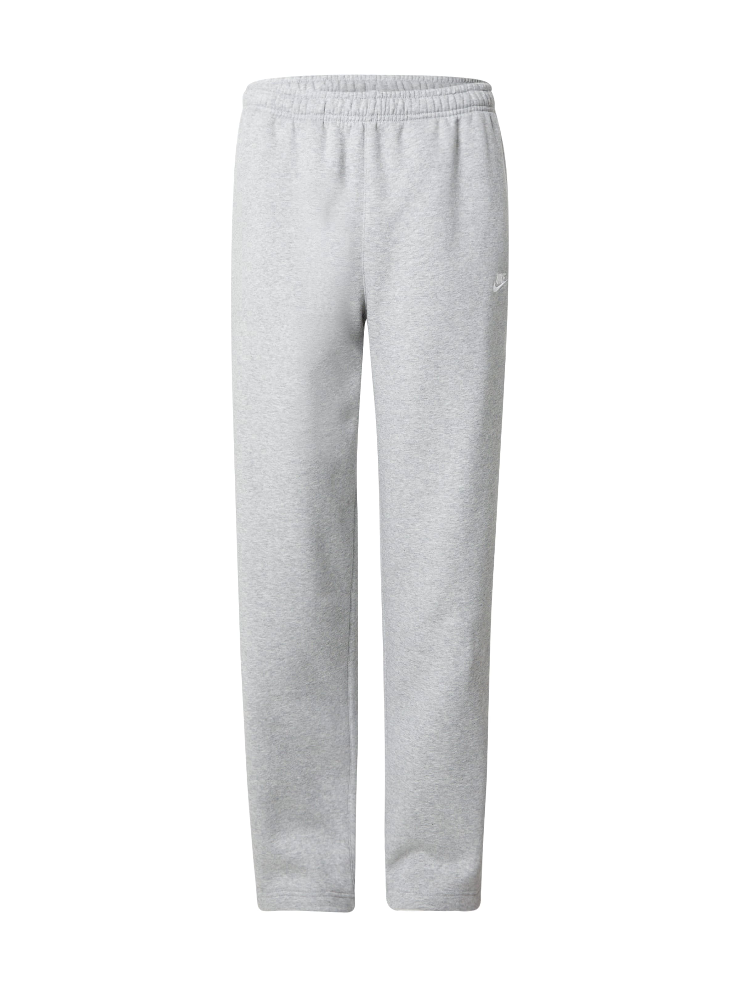 Nike Sportswear Loose fit Trousers 'Club Fleece' in Grey: front
