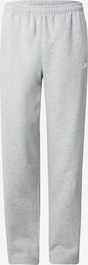 Nike Sportswear Housut 'Club Fleece' koossa 31-32 värissä meleerattu harmaa, Tuotenäkymä