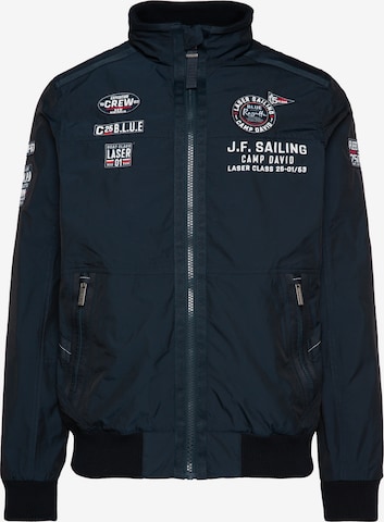 CAMP DAVID Between-Season Jacket in Blue: front