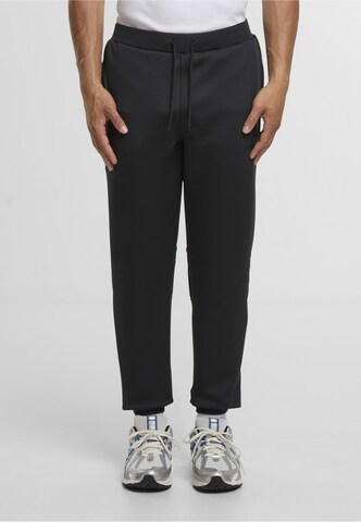 Sergio Tacchini Tapered Sportbroek 'Domino' in Zwart