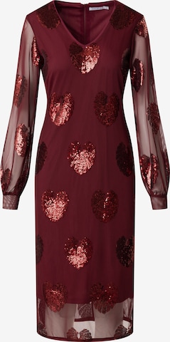 Rochie de la Quiosque pe roșu: față